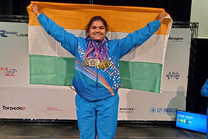 Fighting against fund crunch Moumita brings gold for country