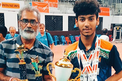 Champion Ankur getting offers from other academies, Parents plan to appeal for financial assistance to build up infrastructure