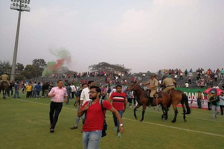 Tension in the East Bengal club around hockey match, fights between the supporters