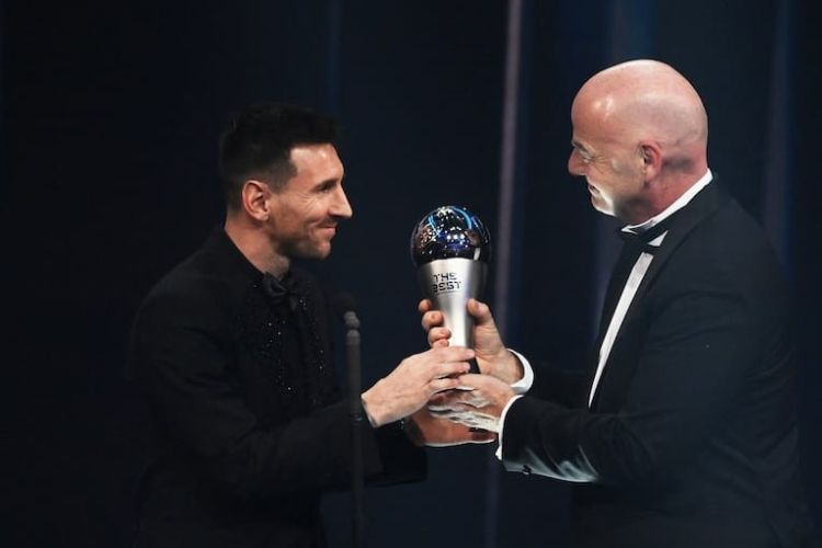 I feel lucky to have fulfilled the dream, Messi said after winning the FIFA award