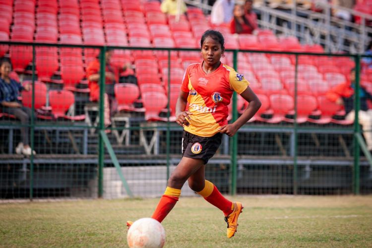 On Women's Day, a 17-year-old female football star from Bengal relishes pioneering football in her village