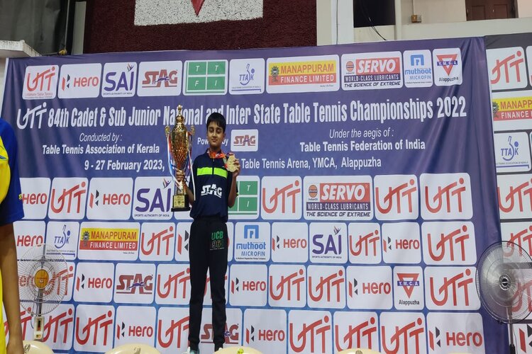 National champion Rishaan achieves a rare feat, gets inspiration from Rafael Nadal