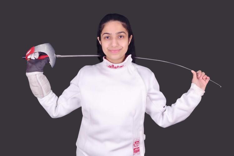 The youngest female fencer from Kashmir is silently transforming other girls into sports through the less-popular game