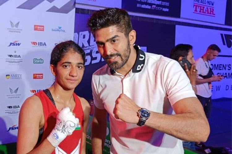 Nitu crowned World Champion, Vijender moved by her maturity and concentration in the ring