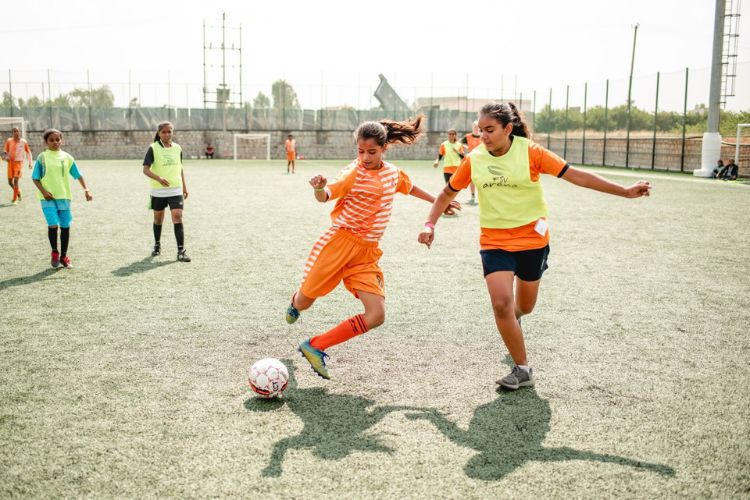 The exceptional foundation is on the mission that is helping underprivileged girls earning their identity through football