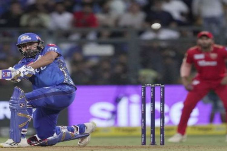 Punjab Kings snatch a thrilling win against Mumbai Indians, Rohit hits a record six