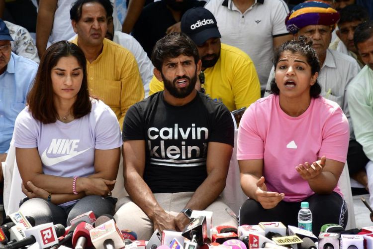 Sakshi Malik at wrestler’s protest: 'We want Supreme Court to give us justice'