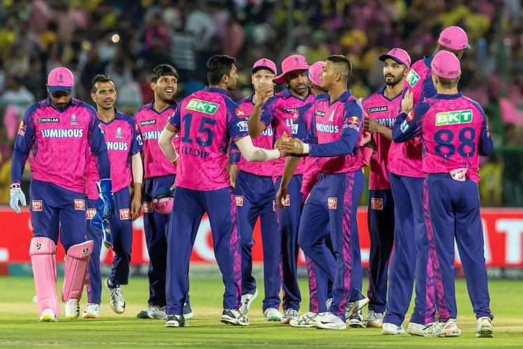 Rajasthan goes to the top of the table and wins by 32 runs against CSK