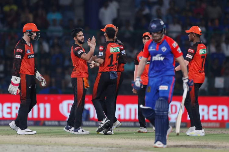 Sunrisers Hyderabad beat Delhi Capitals for the third win of the season.