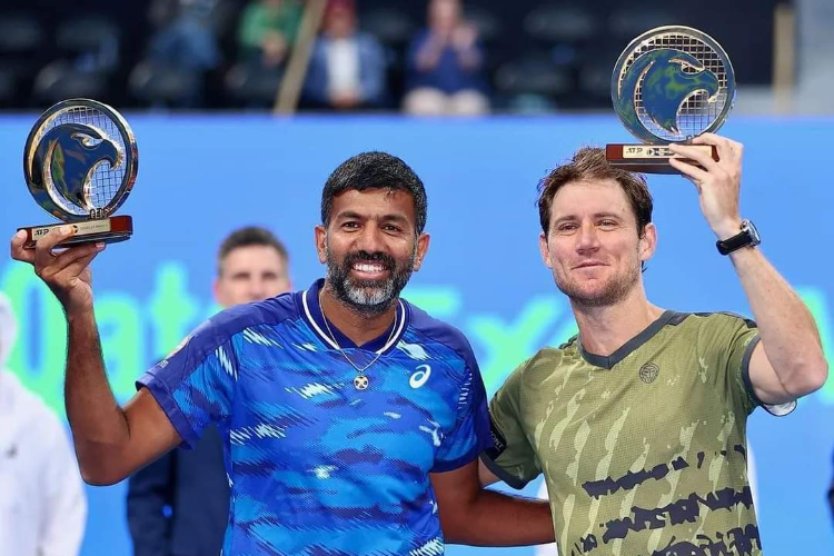 Rohan Bopanna nd Matthew Ebden in the finals of the Marid Open