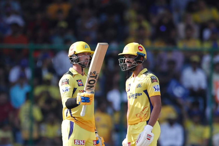 Rituraj Gaikwad and Devon Convey take CSK to the playoffs