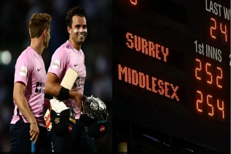 Middlesex sets record run in Vitality Blast T-20