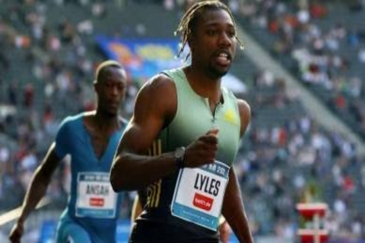 American sprinter Noah Lyles equals Usain Bolt's career record in 200m event