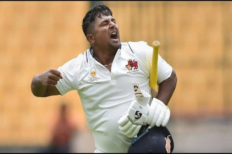 Sarfaraz Khan breaks silence on his snub from West Indies Test series