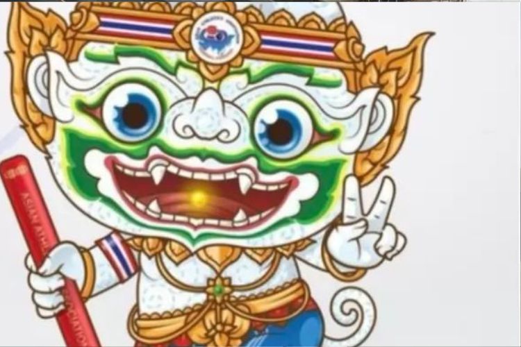 Lord Hanuman is official mascot of Asian Athletics Championships in Thailand