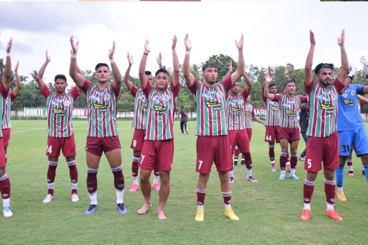 Mohun Bagan winning streak continues, Army Red splits points with Diamond Harbor FC