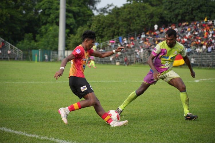 Aman finally proves his mettle, EB humble Eastern Railway 5-1