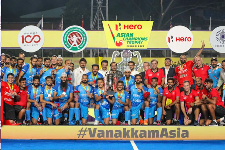 Hockey India announces Rs 3 lakh cash award for champion national team