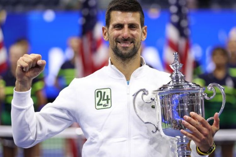 After creating history again Djokovic says his family, especially the daughter is the inspiration