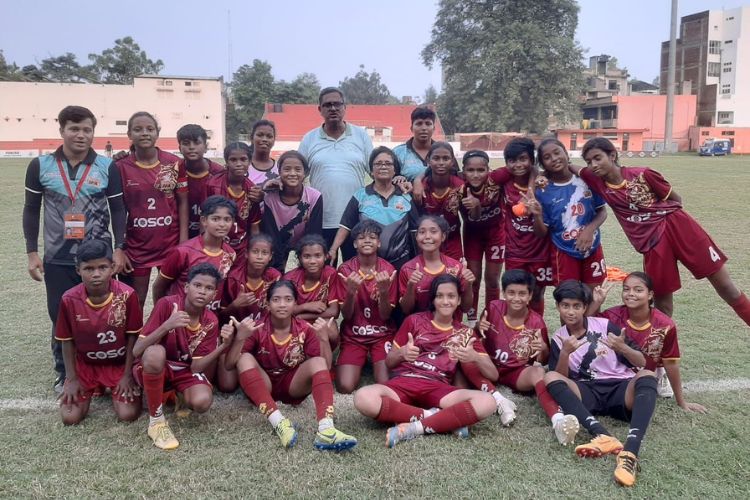 Bengal girls reached the semi-final of the sub-junior national championship