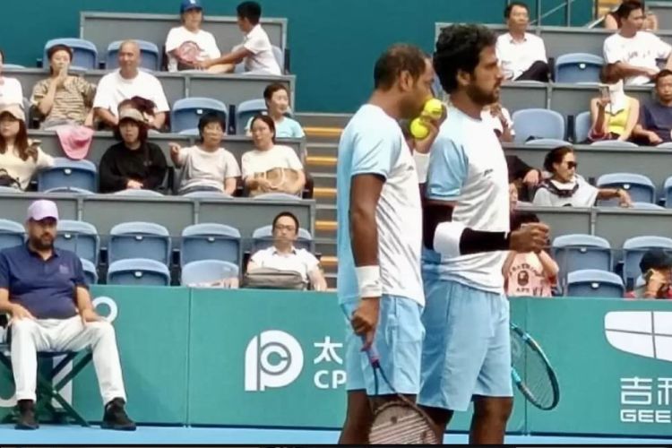 Unseeded Chinese Taipei compel Ramanathan-Myneni pair to settle with silver