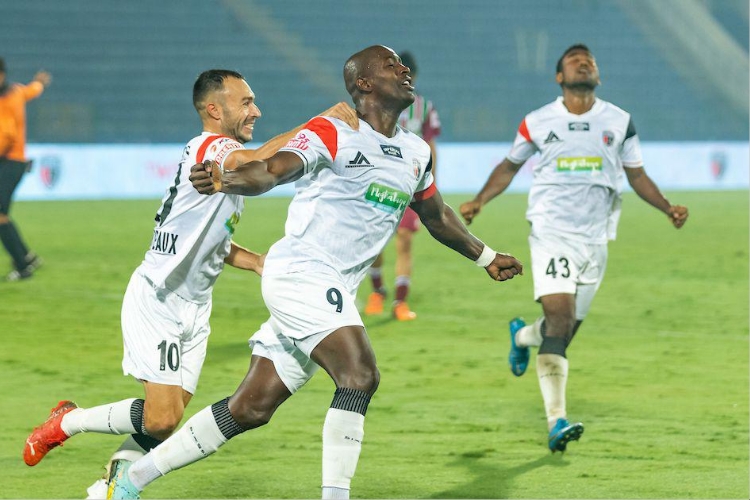 NEUFC beat Chennai to earn first win of the 10th ISL