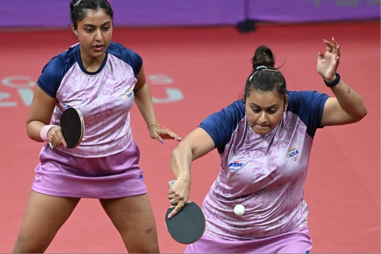 Sutirtha and Ayhika Mukherjee achieve historic bronze in a roller-coaster match