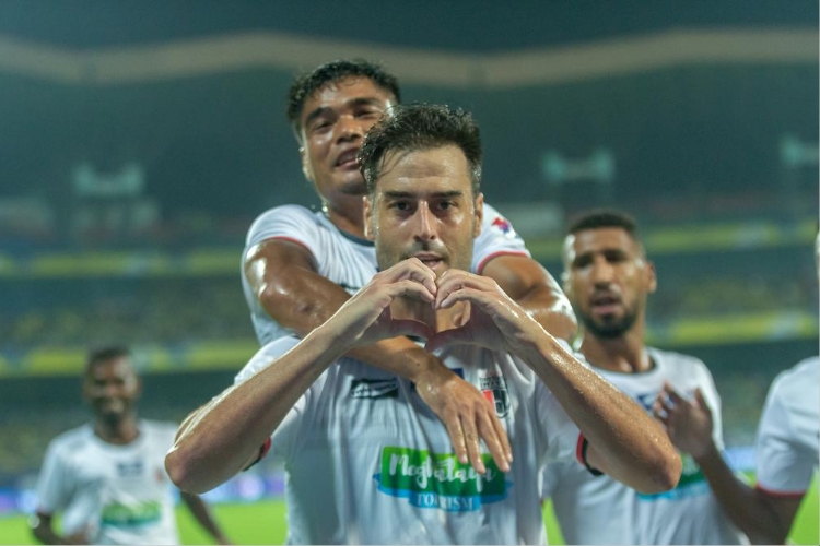 Kerala Blasters and Northeast United share points with 1-1 draw