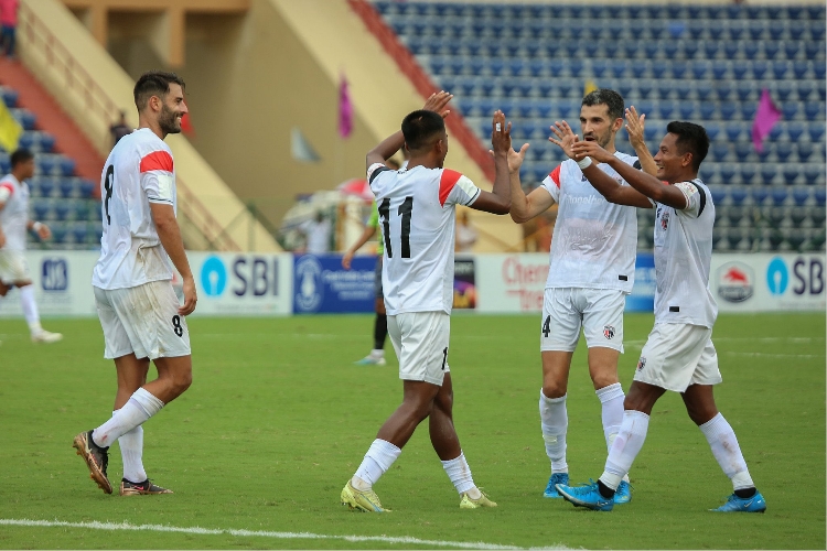 NorthEast United 2-1 Jamshedpur FC, Ibson Melo scores winning goal in injury time