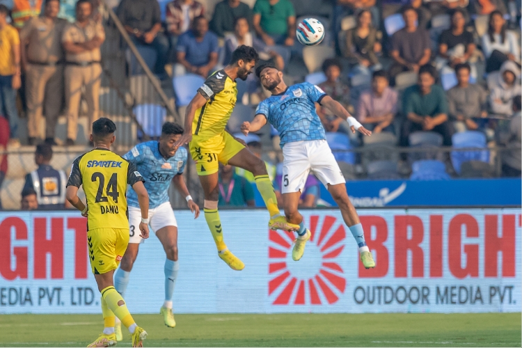 Mumbai City FC 1-1 Hyderabad FC at full-time