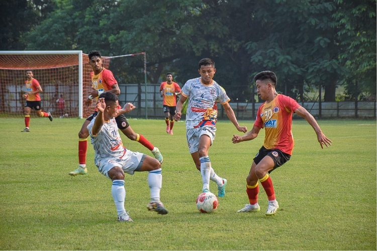 East Bengal FC thrash Diamond Harbour FC 4-1 at full time