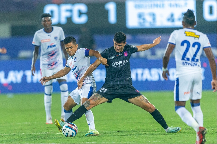 Odisha FC beat Bengaluru FC 3-2 at full time