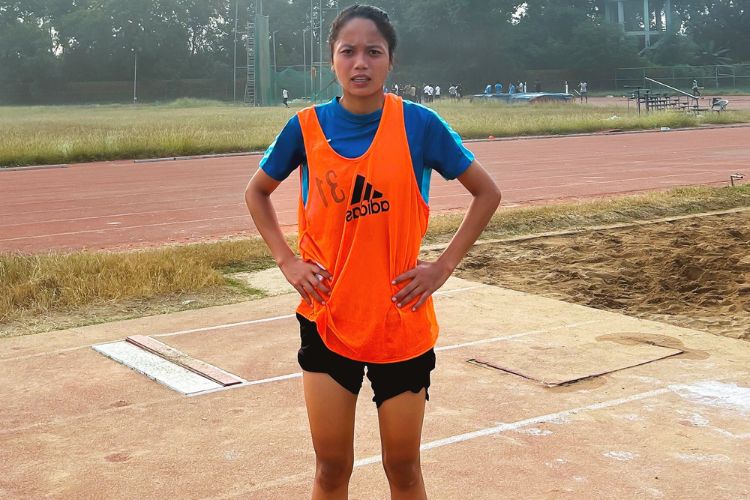 After passing the fitness test for men’s matches Lalthansangi says it is amazing