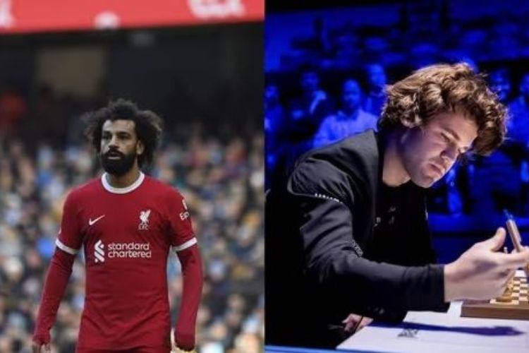 Salah is ‘addicted’ to online chess, Carlsen keen also to face him on board