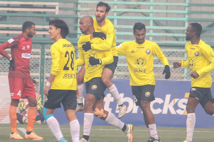 Real Kashmir climb to 3rd, score 3 past Gokulam Kerala