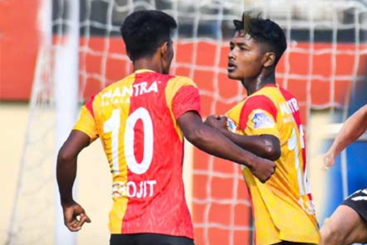 East Bengal swipe 6 goals past Sports Odisha