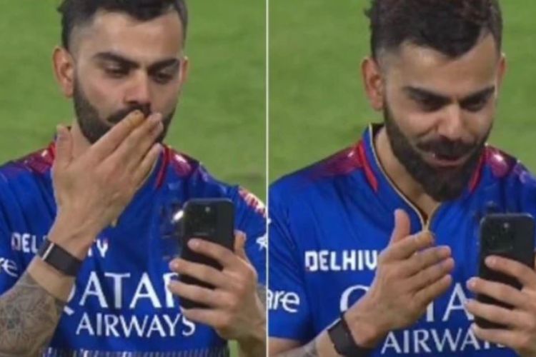 Virat Kohli’s gets a call from family after his heroics against Punjab Kings