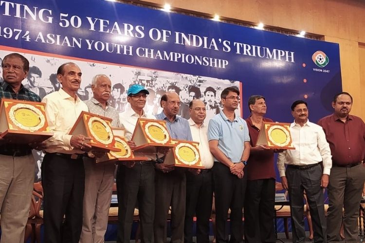 Asian Youth winners felicitated, AIFF president’s promise for financial support
