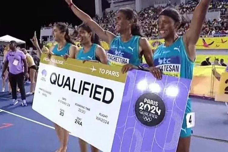 Indian women's and men's 4x400m relay teams qualify for Paris Olympics