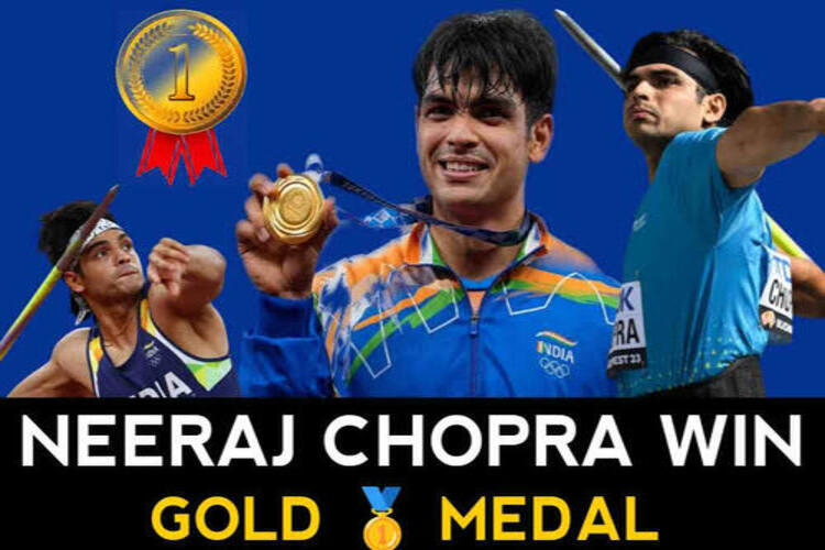 Neeraj Chopra Shines Bright: Gold Glitters in the Men's Javelin Final at Federation Cup 2024