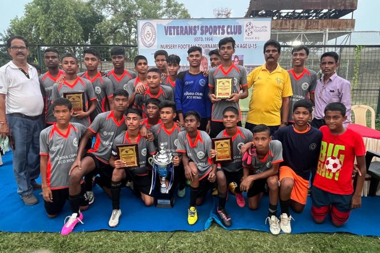 Veterans’ Sports Club wins Paritosh Chakrabarty Memorial Cup