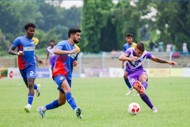 United Sports beat Kalighat Milan Sangha, secure second position in the table