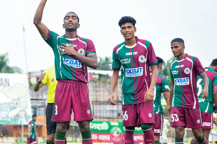 Mohun Bagan humble Eastern Railway