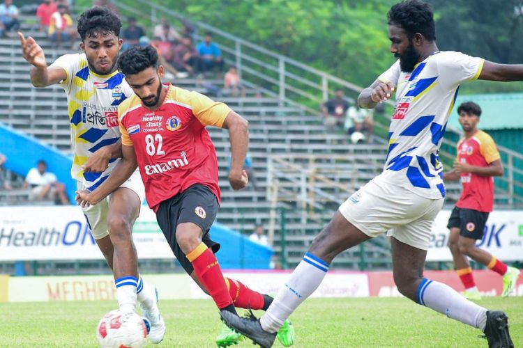 East Bengal win, United Sports draw