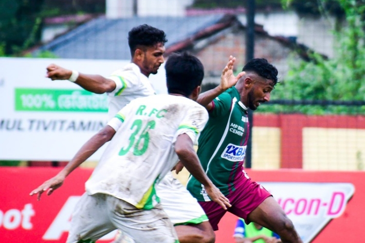 Mohun Bagan humble Railway FC