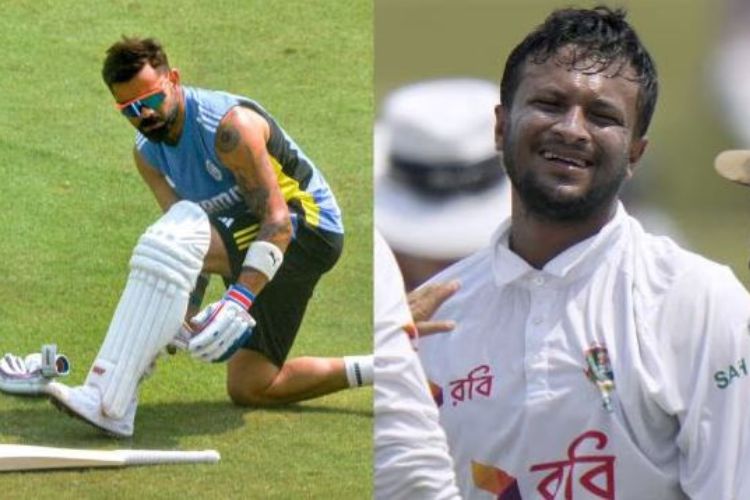 Virat Kohli’s struggles continue even at the nets; Bangladesh coach reveals Shakib is fit to play