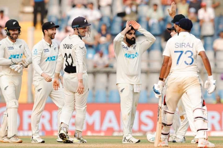 Jadeja's Five-Wicket Haul Boosts India as They Trail New Zealand in Third Test