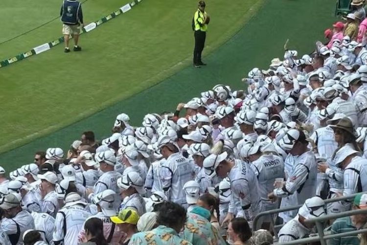 Gabba Troopers' presence at Gabba blends cricket with cinematic excitement!