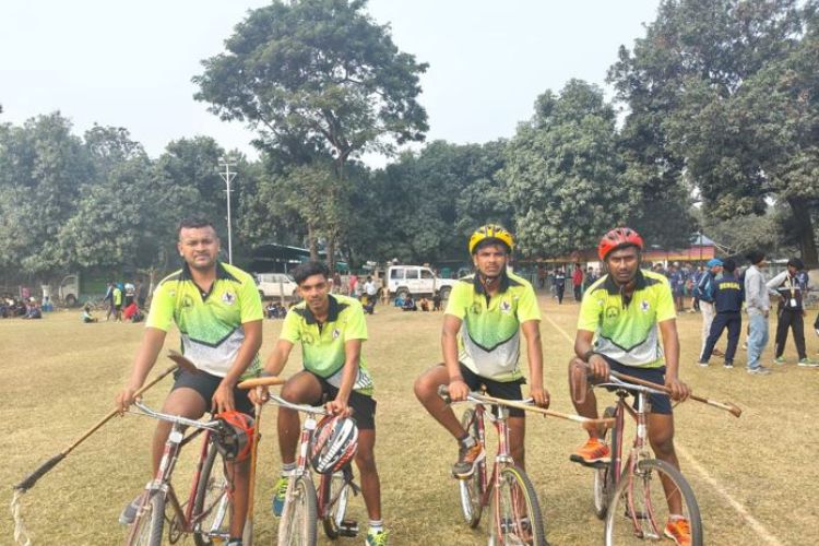 Habibpur Cycle-Polo Academy is in search of another Sonu Koiri, a member of the World Cup-winning India team and now a road roller driver!