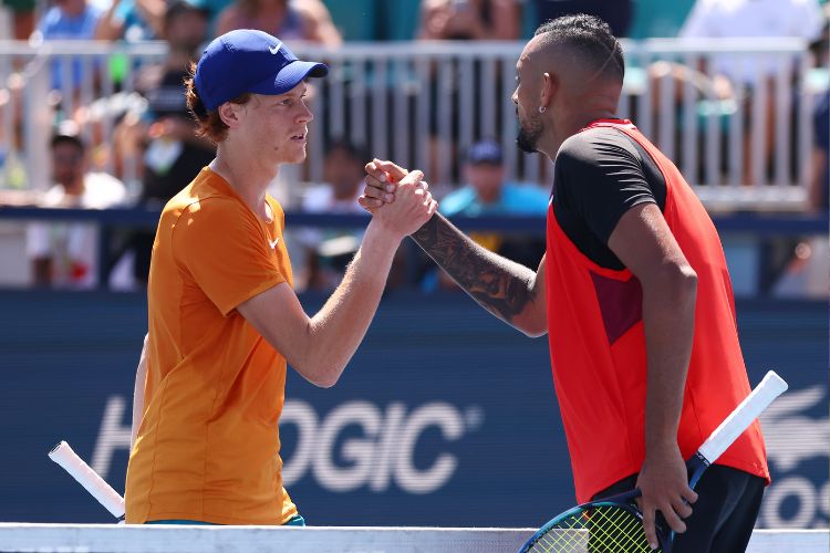 Sinner accepts the ban; Kyrgios says it is a farce!